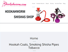 Tablet Screenshot of hookahworm.com